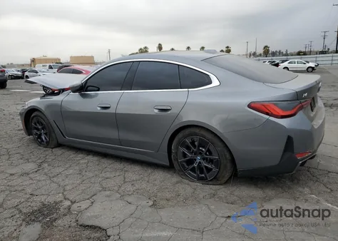 2024 BMW I4 Edrive 35 из США, поврежденный, VIN WBY43AW07RFS38250